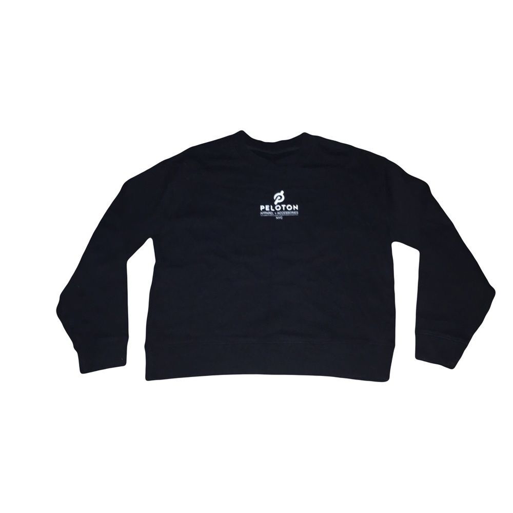 Peloton Women’s sweater Black sweatshirt NYC Apparel & Accessories long sleeve